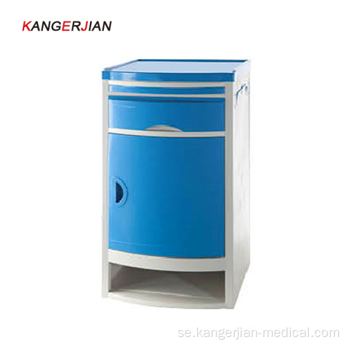 Hospital Medical High End Bedside Tray Table Abs Bedside Cabinet